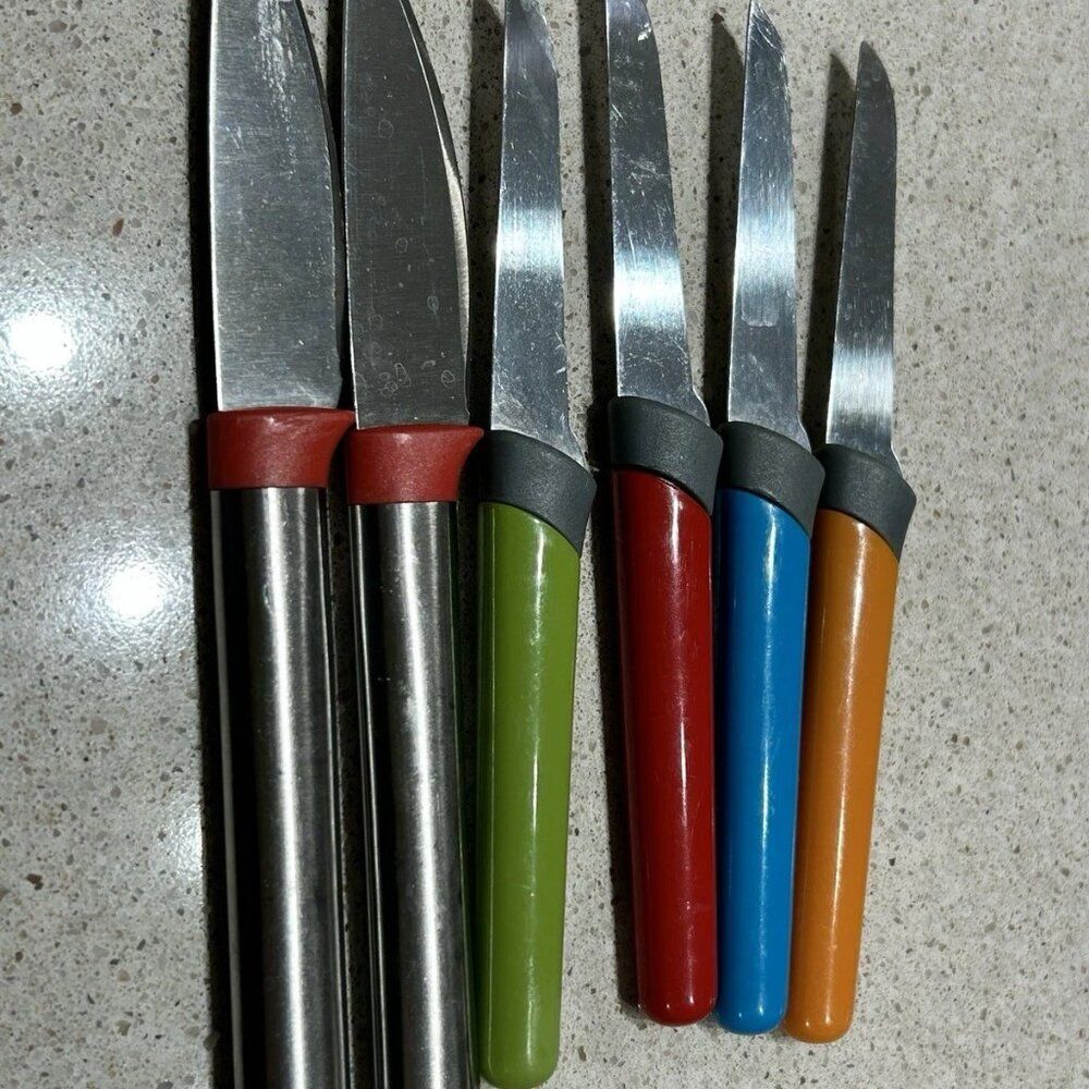 Joie Mini Garnishing Knives Lot of 6 knifes